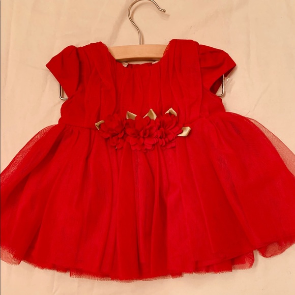 Flower Red Dress - Picture 1 of 1